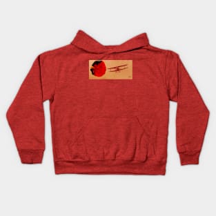 Flying Past an Anomaly -1 Kids Hoodie